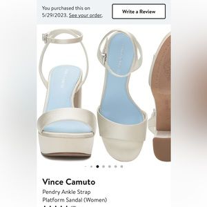 Vince Camuto platform